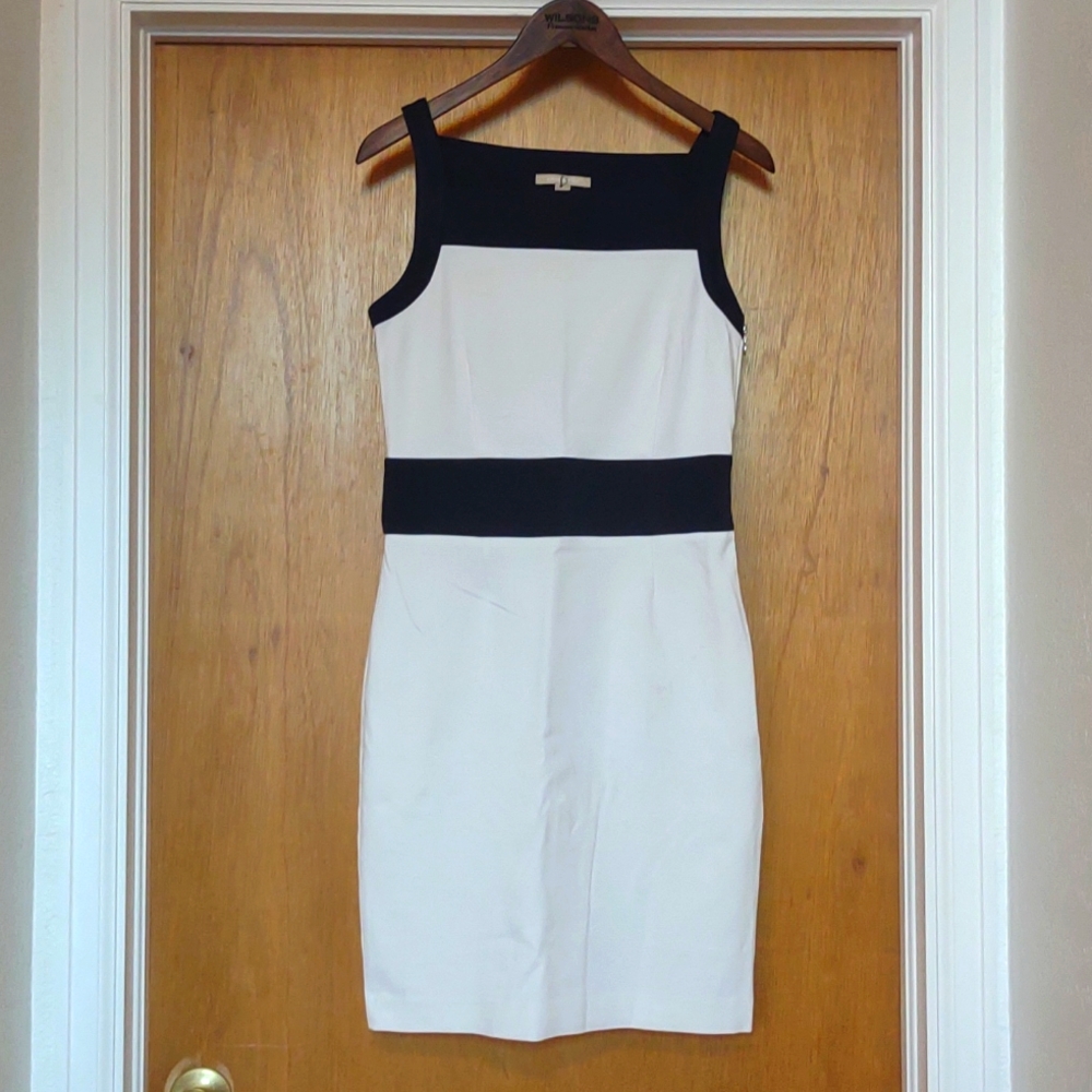 Banana Republic Black/White Cocktail Dress
